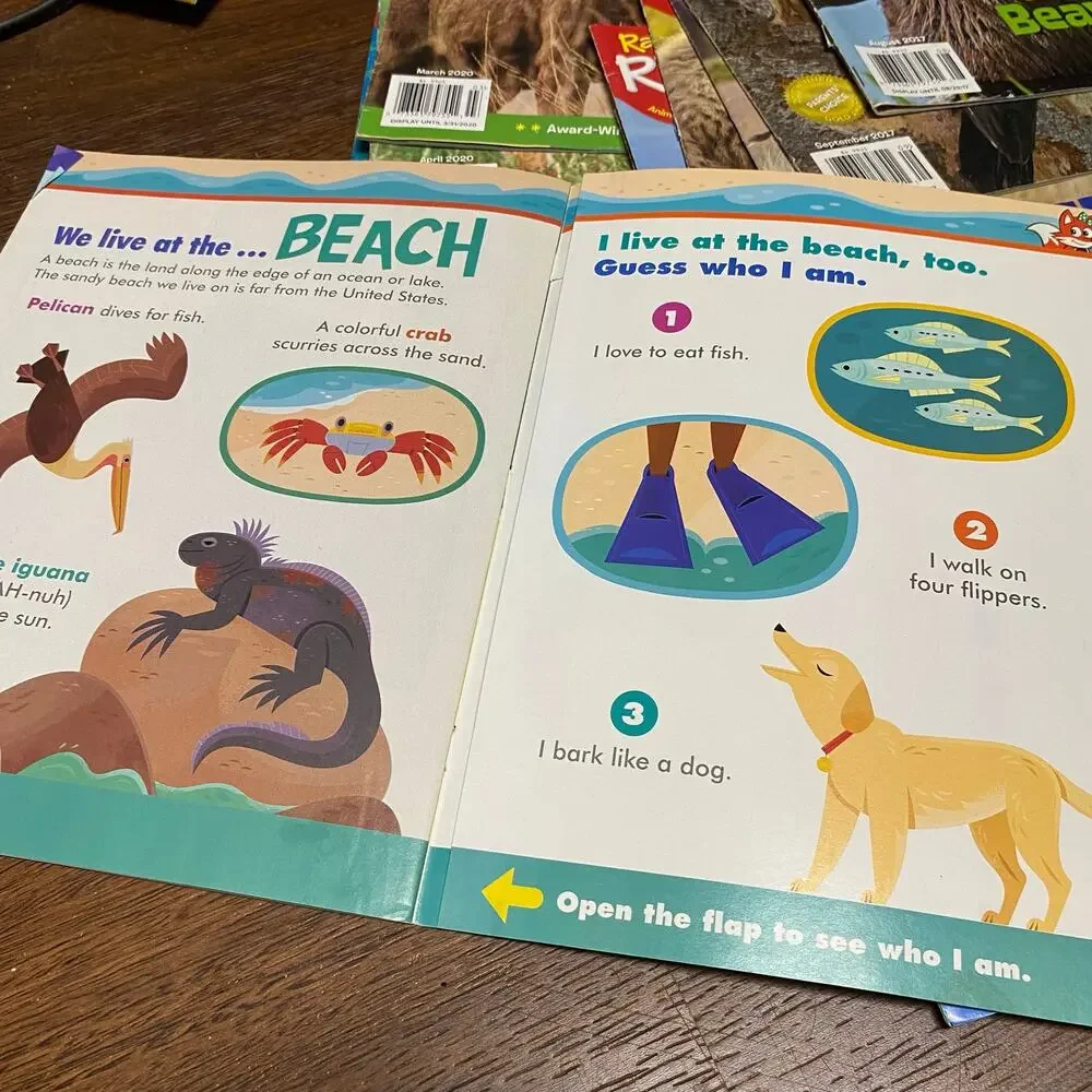 Ranger Rick Jr. Magazine Lot of 14 Kids Nature Homeschool Wildlife Children